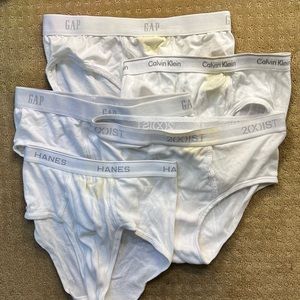 (Not so White) Briefs bundle Mens S (28-30”)